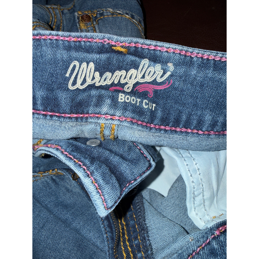 Wrangler Blue Denim Jeans - Picture 2 of 4